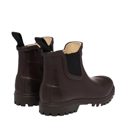 Superga Dames/Dames 798 Rubber Mid Laarzen (Donkerbruin) - Image 2