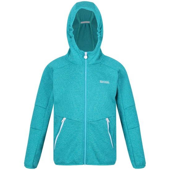 Regatta Girls Maxwell Hooded Reflective Fleece Jacket
