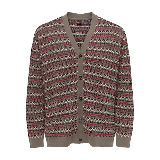 Only & Sons Mens V Neck Cardigan Jumper
