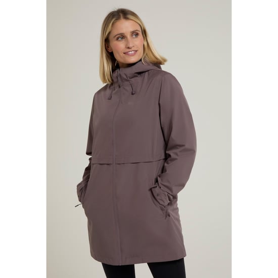 Mountain Warehouse Womens/Ladies Hilltop II Waterproof Jacket (Dark Beige)