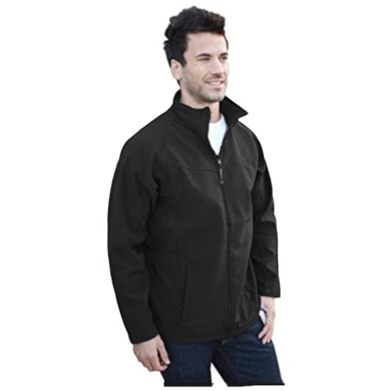 Regatta Professional Mens Uproar Softshell Wind Resistant Fleece Jacket (Black/Black)