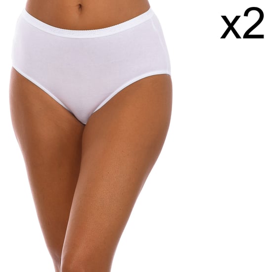 Pack-2 Bio Midi slips P0AZK vrouwen - Image 1