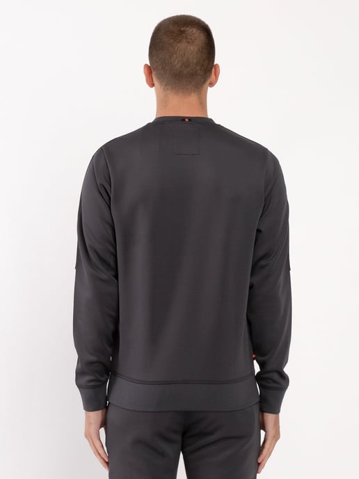 Men's Luke 1977 Casa Vieja Sport Chevron Sweatshirt in Grey - Image 2
