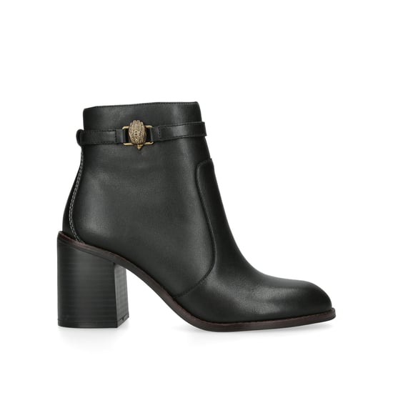 Kurt Geiger London Leather Shoreditch Block Ankle B Boots