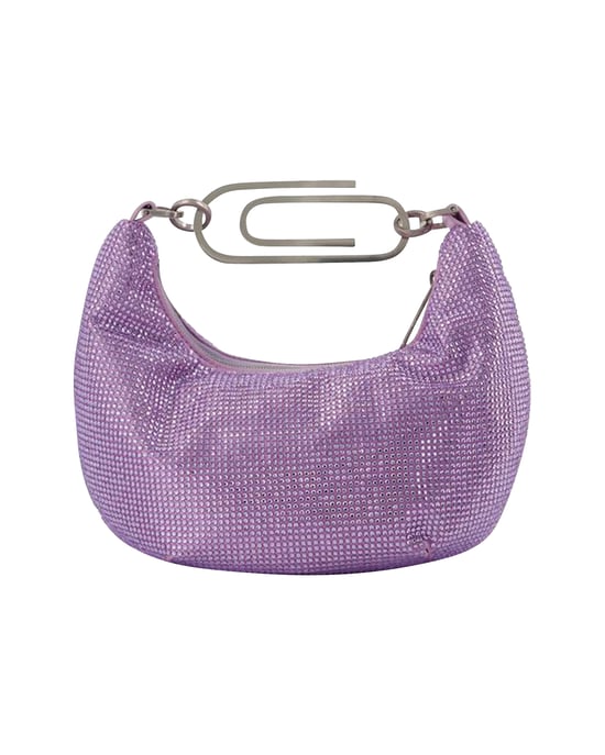 Binder Clip 20 Bag in Strass / Lilac