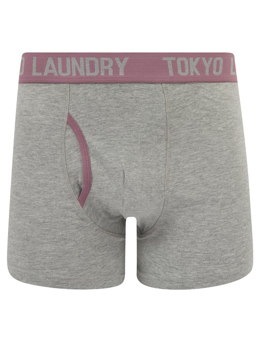 Black Cotton 6-Pack Boxers