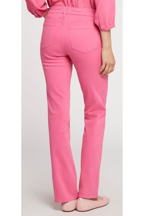 Marilyn Straight Jeans Pink Premium Denim