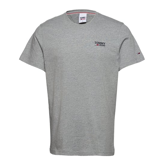 Tommy Jeans T-shirt Korte Mouw Logo Grijs - Image 1