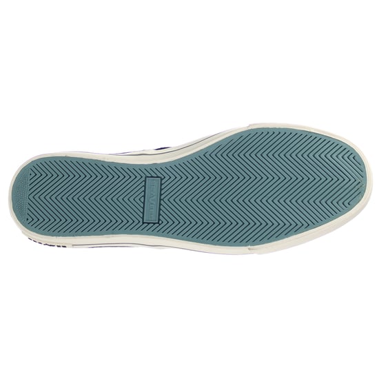 Seavees Hermosa Plimsoll Standard Black Linen Black Mens Plimsoll