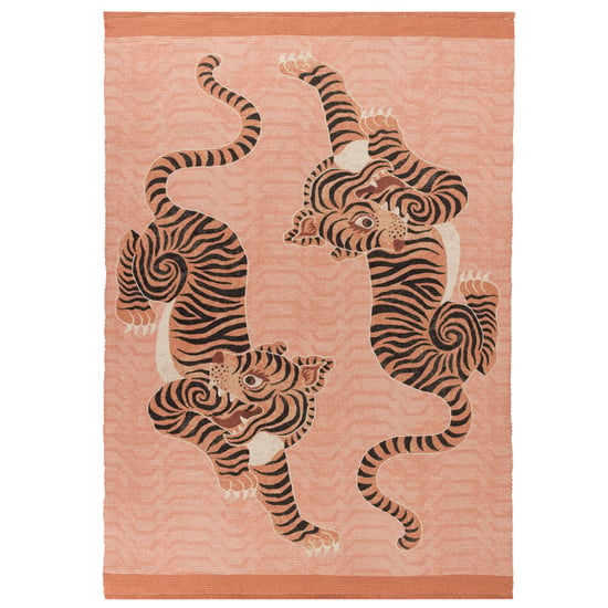 furn. Tibetaanse Tijger Geprinte Buitenkleed, 120 x 170 cm - Image 3
