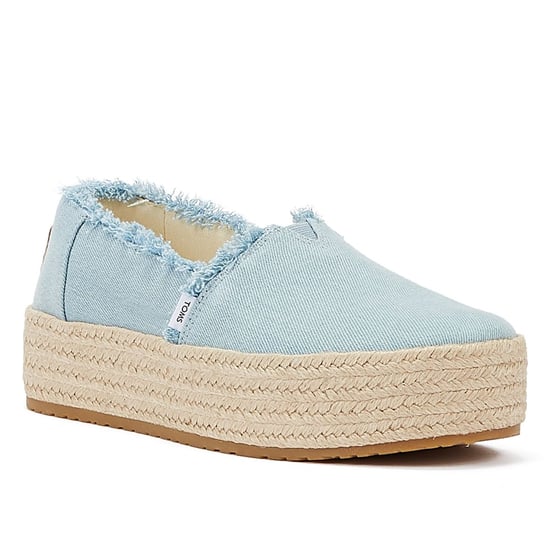 TOMS Gewassen Denim Valcia Pastelblauw Vrouwen Espadrilles - Image 2
