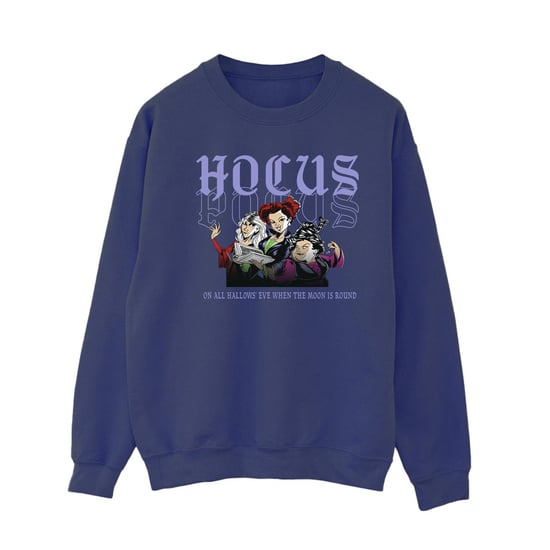 Disney Womens/Ladies Hocus Pocus Hallows Eve Sweatshirt (Navy Blue)