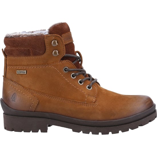 Hush Puppies Annay Leren Dameslaarzen Camel - Image 4