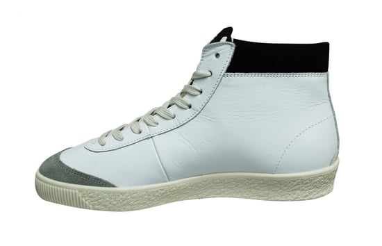 Puma Basket 68 OG Mid Rhude White Leather Lace Up Mens Trainers 370022 01