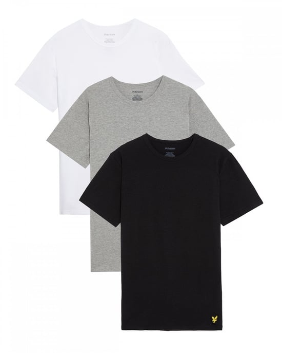 Lyle & Scott 3-pack lounge T-shirts - veelkleurig - Image 1