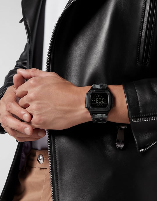 Philipp Plein Hyper $hock Unisex Multicolor Horloge PWHAA1822 - Image 3