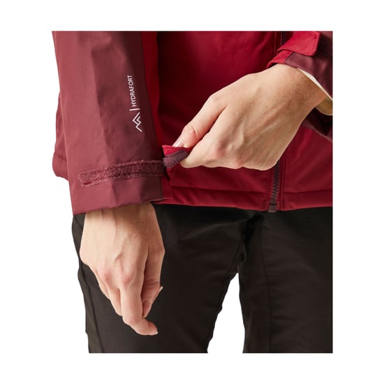 Regatta Womens/Ladies Calderdale Winter Waterproof Jacket (Rumba Red/Burgundy)