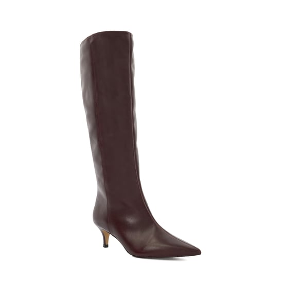 Dune Ladies Smooth - Kitten-Heeled Knee-High Boots - Image 1