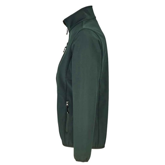 SOLS Dames/Dames Falcon Softshell gerecyclede Soft Shell jas (Bosgroen) - Image 2