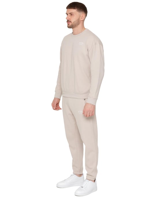 Enzo Milano | Heren Oversized Sweatshirt Tracksuit Set - Image 2