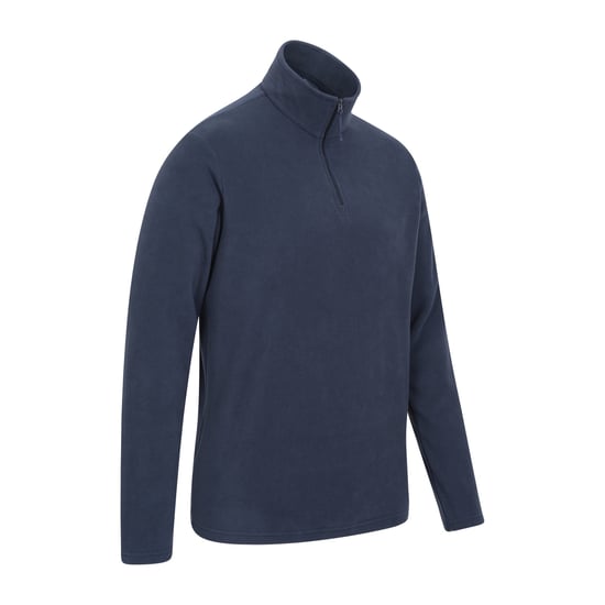 Mountain Warehouse Heren Camber II Half Zip Fleece Top (Marine) - Image 2