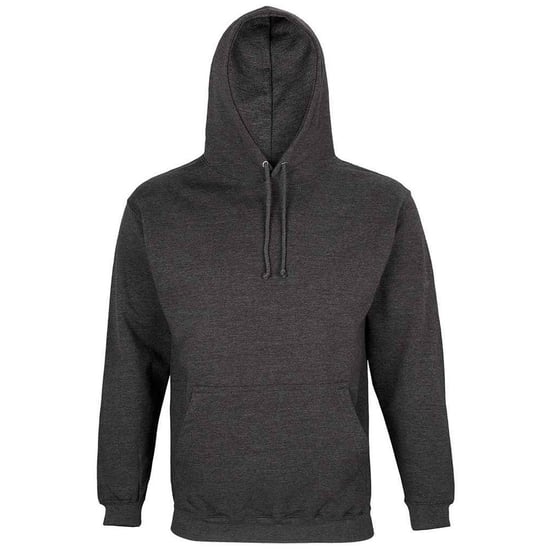 SOLS Unisex Condor Marl Hoodie voor volwassenen (Houtskool mergel) - Image 1