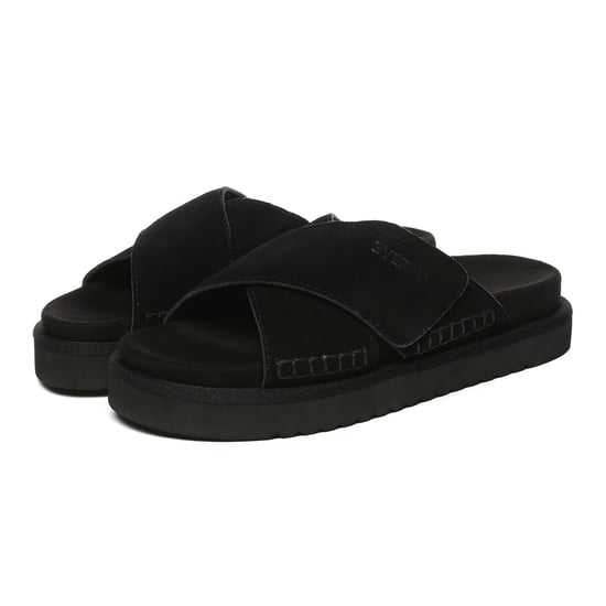 EVER AU Dames Leren Sandalen - Rose - Image 4