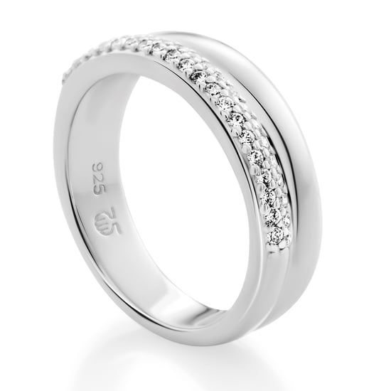Orphelia 'Emily' Dames 925 Sterling Zilveren Ring - Zilver ZR-7581 - Image 2