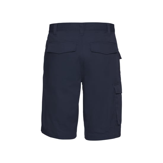 Russell Heren Polycotton Werkshorts (Franse marine) - Image 2