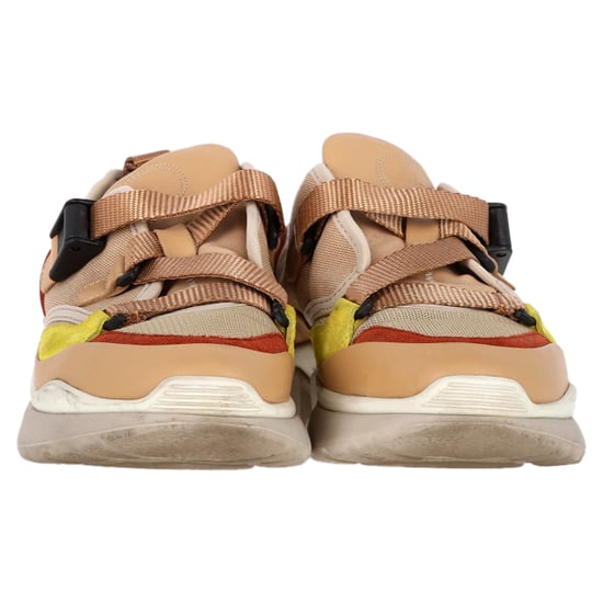 Chloé Sonnie Lage Sneakers in Multicolor Leer en Gaas - Image 3