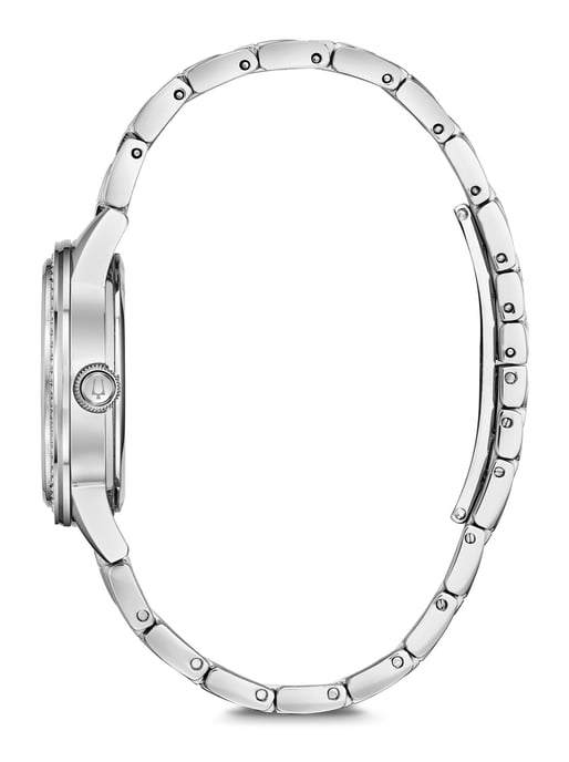 Bulova Turnstyle Dames Silver Horloge 96L260 - Image 2
