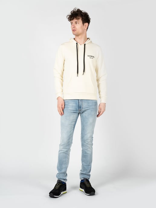 Iceberg blouse Hoodie Mannen beige - Image 2