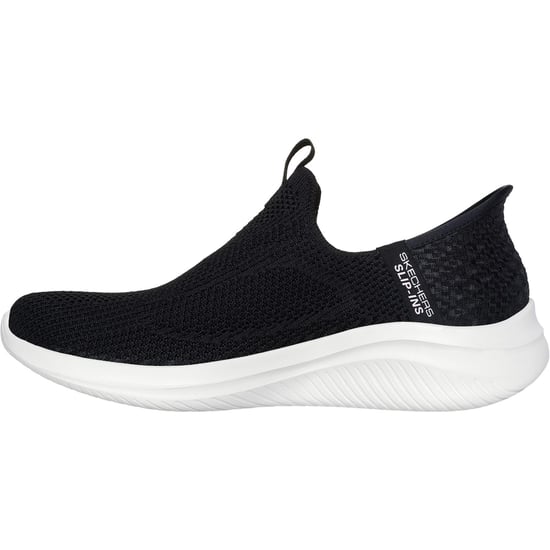 Skechers Ultra Flex 3.0 Easy Win Textile zwarte damestrainers - Image 4