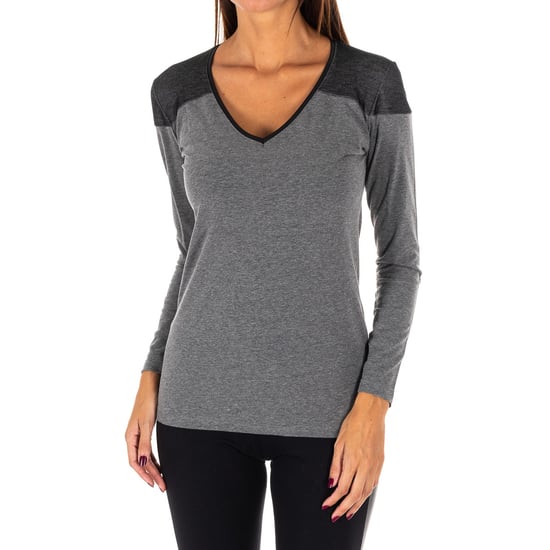 Women's V-neck long sleeve outdoor t-shirt DB756