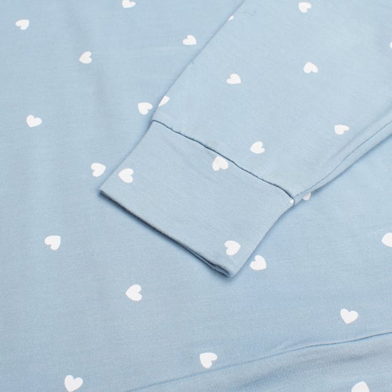 Long sleeve pajama top 757179 women