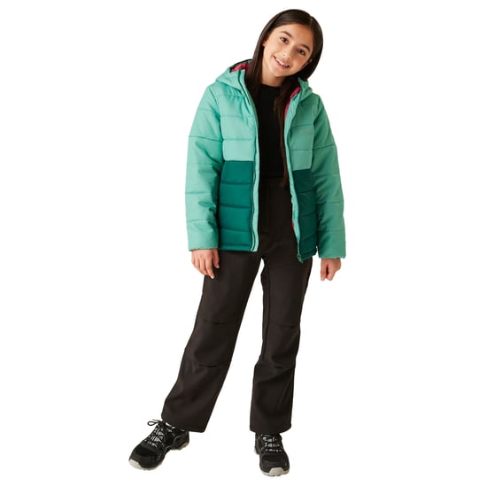 Regatta Childrens/Kids Lofthouse VIII Insulated Jacket (Dusty Green/Rainforest)