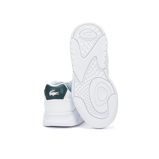 Lacoste Game Advance 0722 1 Junior Wit/Donkergroen Sportschoenen - Image 4