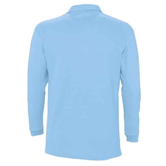 SOLS Volwassen uniseks Winter II poloshirt met lange mouwen (Hemelsblauw) - Image 2