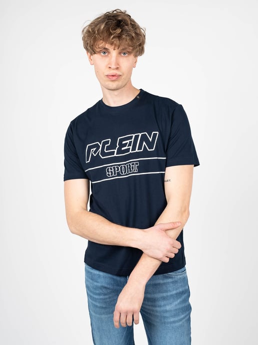 Plein Sport T-shirt Heren Blauw - Image 3