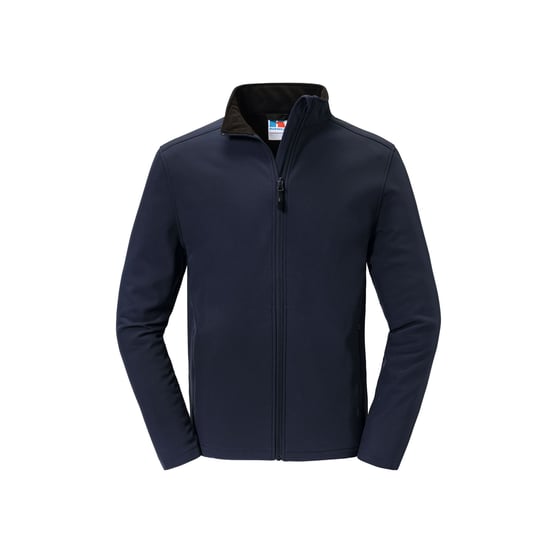 Russell Heren Essential Gerecycled Soft Shell Jasje (Franse marine) - Image 1