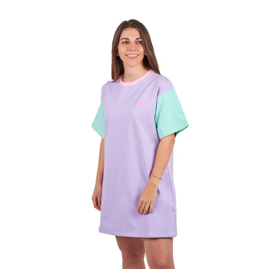 Vestido de manga corta Oversized BeHappy SPRBDROV-2201 mujer