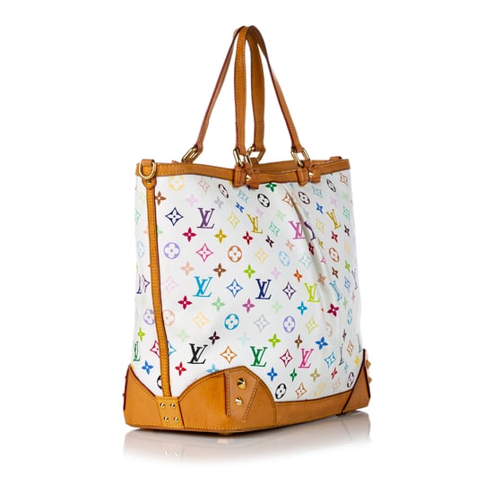 Vintage Louis Vuitton Monogram Multicolore Sharleen MM White