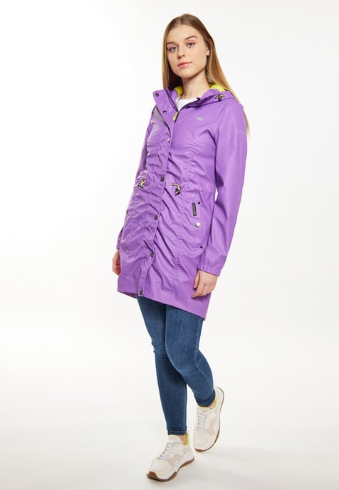 Schmuddelwedda Mackintosh Dames paars - Image 2
