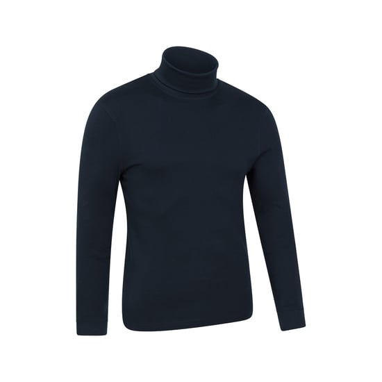 Mountain Warehouse Heren Meribel Katoenen Thermo Top (Marine) - Image 2