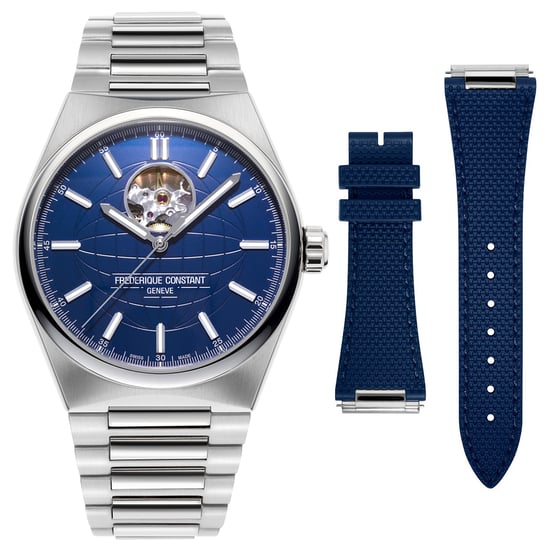 Frédérique Constant Highlife Heart Beat Heren Zilveren Horloge FC-310N4NH6B - Image 1
