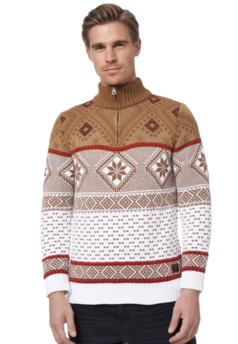 Rusty Neal Trui Noorse Trui Beige - Image 5