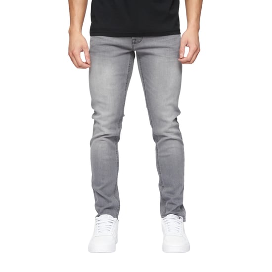 Crosshatch Heren Buraca Slim Jeans (Grijs wasgoed) - Image 1