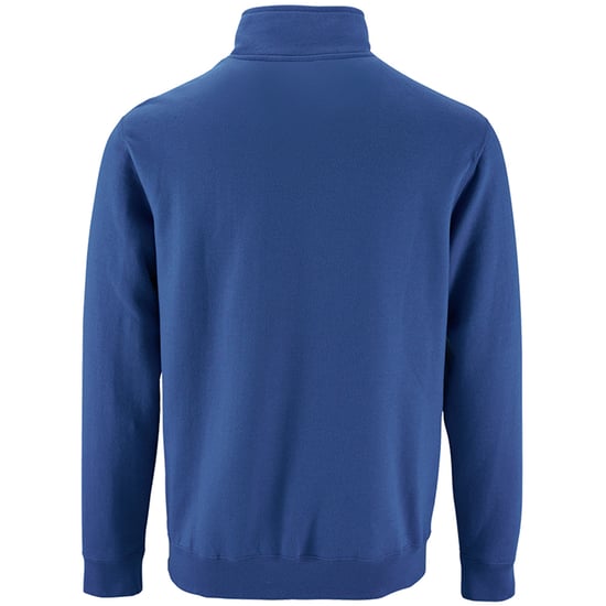 SOLS Heren Stan Contrast Zip Neck Sweatshirt (Koningsblauw) - Image 2