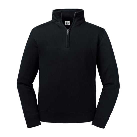 Russell Heren Authentieke Kwartier Ritssweatshirt (Zwart) - Image 1
