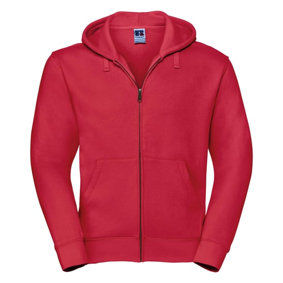 Russell Heren Authentieke Sweatshirt met volledige ritssluiting / Hoodie (Klassiek rood) - Image 1